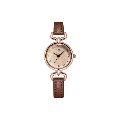 GEDI Кварцевый Movement Женские часы 24мм*24мм*9мм Белый