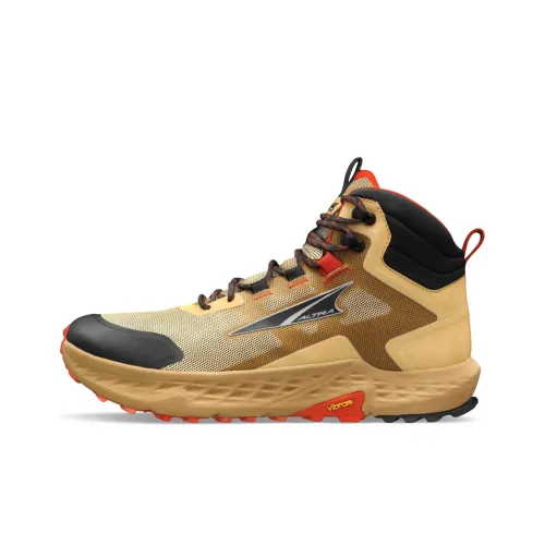 Altra Timp Hiker Устойчивый к истиранию Шок-абсорбторы Короткий Аутдор Мужской Коричнево-черный