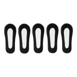 Бесшовные черные носки, 5 пар