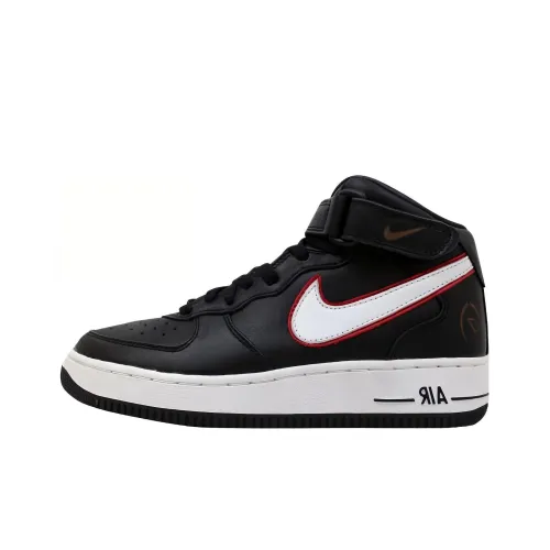 Nike Air Force 1 LTD Термическое Покрытие Высокие Кроссовки для Скейтбординга Унисекс Черные