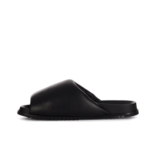 RICK OWENS Слипоны Мужские Черные