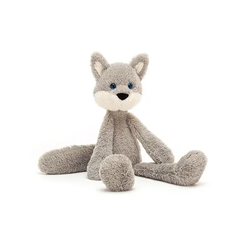 JELLYCAT Long Legs Wyatt Волк Куклы Плюшевая кукла 38 см Высота