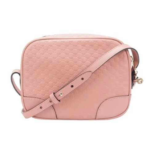 GUCCI Кожа Camera Сумка Сумка через плечо Средняя Женская Розовая