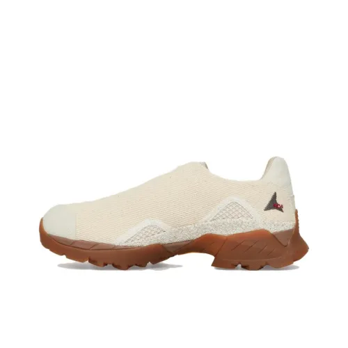 ROA Амортизация Износостойкий Низкий Топ Повседневная Обувь Унисекс Бежевый