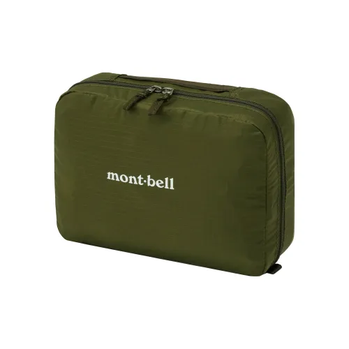 MONTBELL Нейлоновая сумка для туалетных принадлежностей большая унисекс хаки зеленый