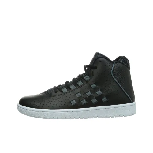 Джордан Illusion Thermal Resistant High Top Скейтборд Кроссовки Unisex Черный