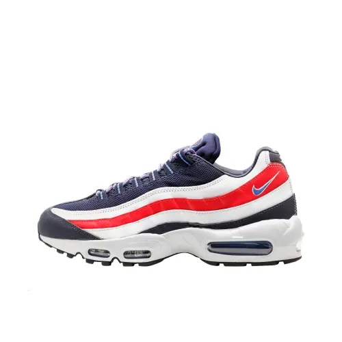 Nike Air Max 95 City Low Top Повседневная обувь Унисекс Синий Красный