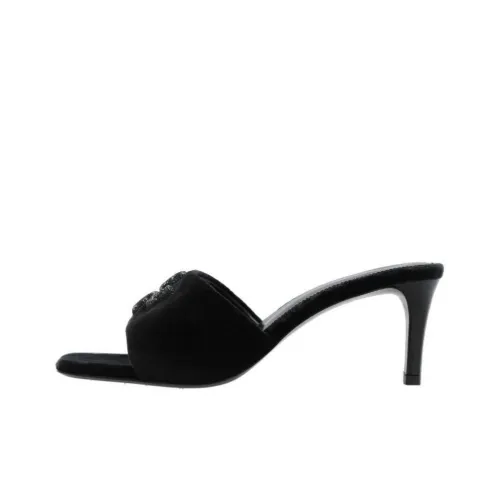 Tory Burch ELEANOR Слипоны Женские Черные