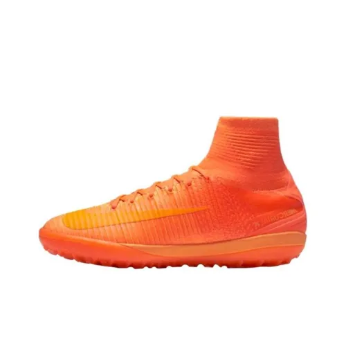 Nike MercurialX Proximo TF Шипы Амортизация Противоскользящий Дышащий Покрытие Футбольные бутсы Мужской Оранжевый