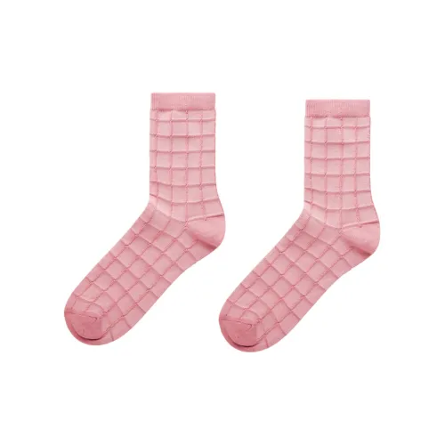 COS Розовые Женские Носки MID до икры