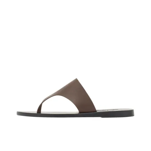 ANCIENT GREEK SANDALS Шлепанцы Темно-кофейный Женские