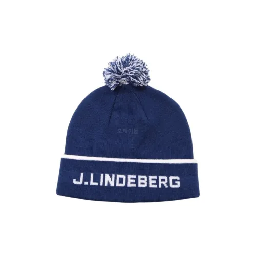 J.Lindeberg Шапки-бини Унисекс Синий