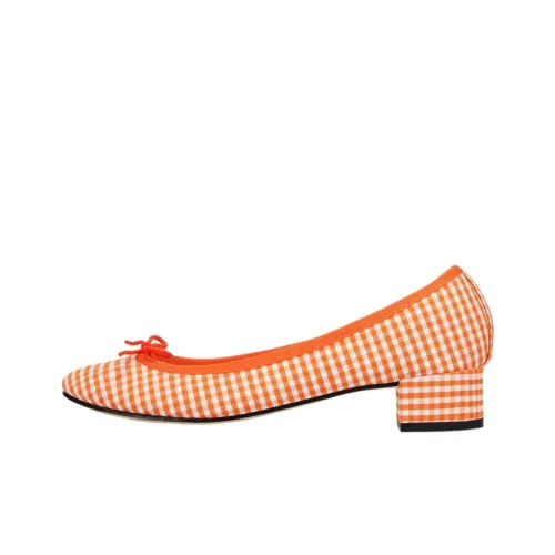 Repetto Высокие каблуки Апельсин Женские