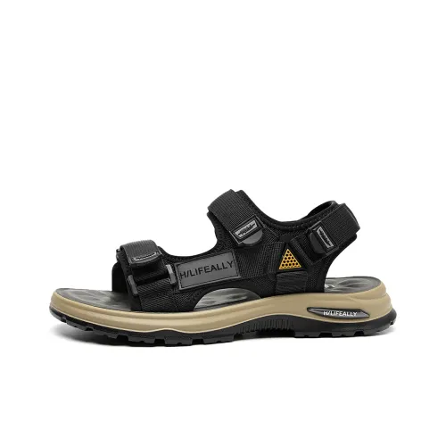 HLA Пляжные сандалии Мужские Черные