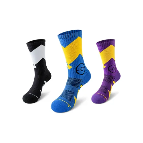 Taste The Color Баскетбольные носки унисекс упаковка из 3 пар
