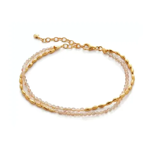 Monica Vinader Gold Plated Sterling Silver Bracelets Women's