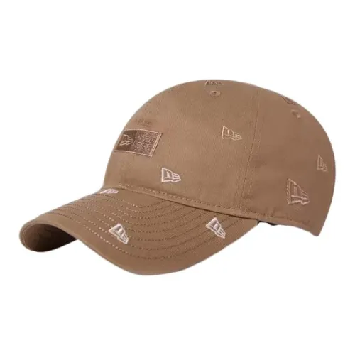 New Era Хлопковые кепки унисекс хаки