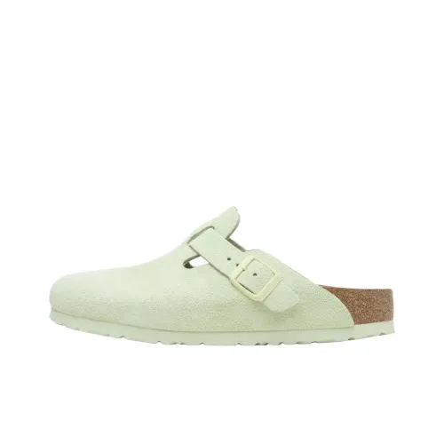 Биркенсток Бостон EVA Массаж Антибактериальные Домашние тапочки Унисекс Зеленый Стандартный