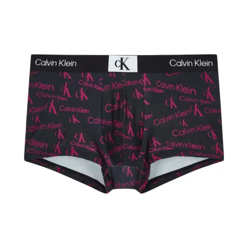 Calvin Klein Трусы Мужские 1 Пачка Морской Синий Розовый С принтом