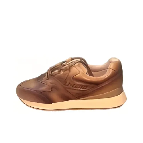 LI NING 1990 001 Casual Низкий Топ Коричневый Женский