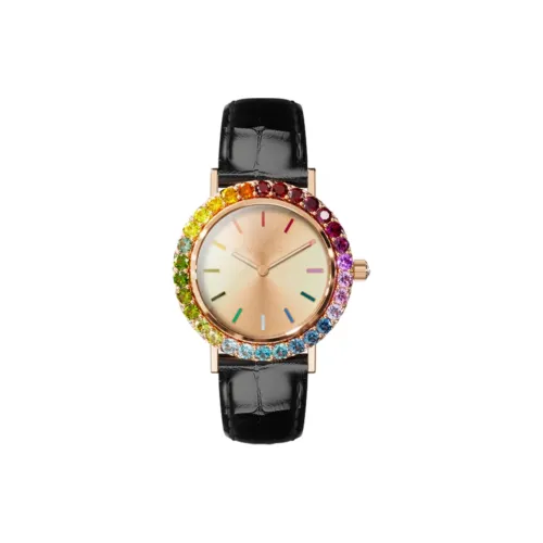 MELSMAO Luxury Rhinestone Vintage Кварцевые Женские Часы с Кожаным Ремешком Часы с Золотым Циферблатом MSWALI 39BK