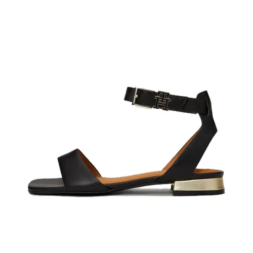 Tommy Hilfiger One Ремень Сандалии 2,5 см Женские Черные