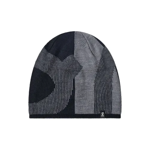 On Мериносовая шерсть Шапки-бини Унисекс Серый