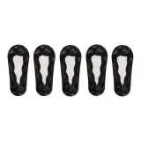 (Шифон, стиль позиционирования) Черный, 5 пар