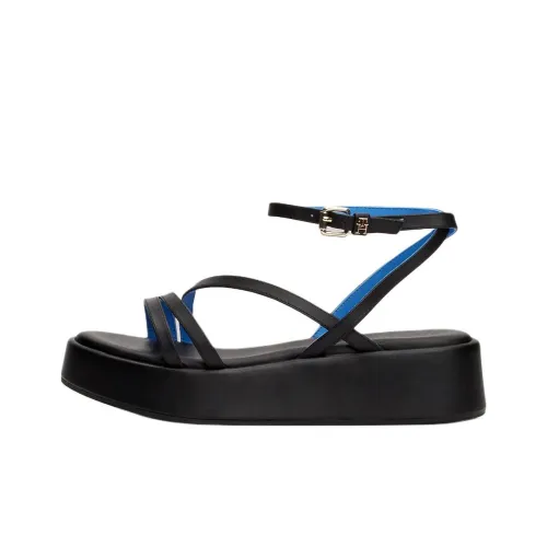 Tommy Hilfiger One Ремень Сандалии 4,5 см Женские Черные