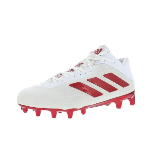 Adidas Freak 21 AG Искусственная трава Амортизация Износостойкие Футбольные бутсы Мужские Белый Красный