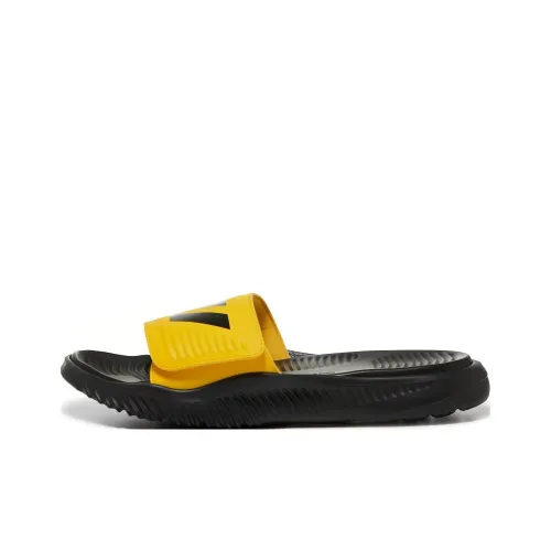 Adidas Alphabounce Slide Тапочки Желто-черные Мужские