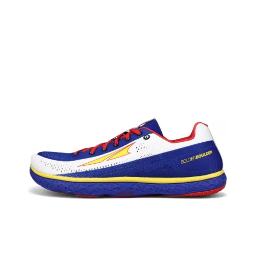 Altra Escalante Racer Shock Absorbers Slip-Resistant Abrasion-Resistant Low-Top Training Shoes Men's Blue White Red Альтра Эскаланте Рейсер Шок-Абсорберы Противоскользящие Устойчивые к Износу Низкие Кроссовки для Тренировок Мужские Синий Белый Красный