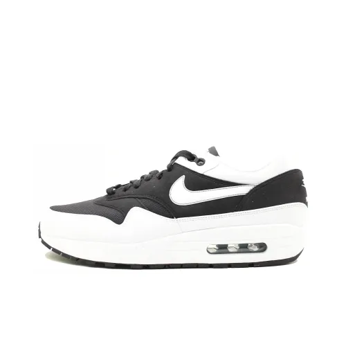 Nike Air Max 1 Low Топ Повседневная обувь Мужская Черный Белый