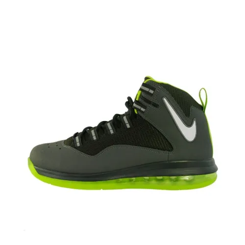 Nike Air Max Darwin 360 Амортизация Износостойкий MID Топ Баскетбольные кроссовки Унисекс Серый Зеленый