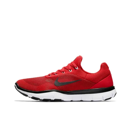 Nike Free Trainer V7 Амортизация Износостойкие Низкие Кроссовки для тренировок Мужские Красный Черный