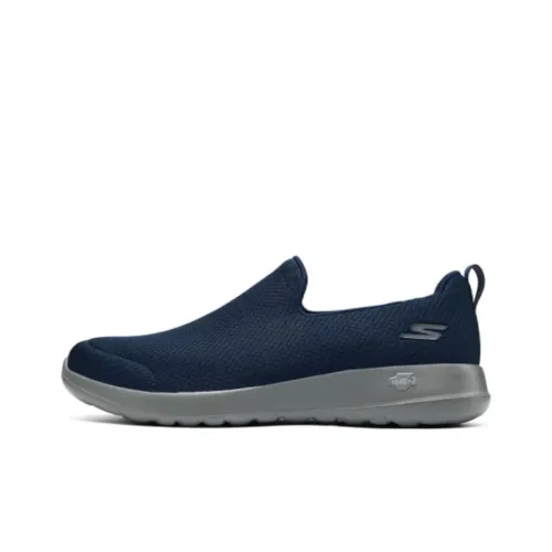 Skechers Повседневный Низкий Топ Темно-Синий Мужской