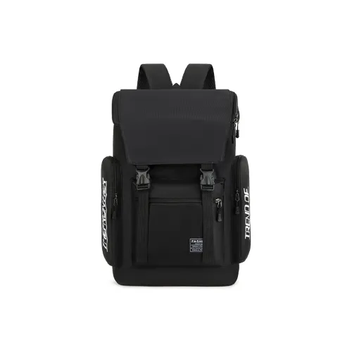 MingLu Oxford Ноутбук Сумка Рюкзак Стандартный Унисекс Черный Серый