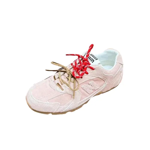 New Balance x MIU MIU NB 530 Low Топ Повседневная обувь Унисекс Розовый