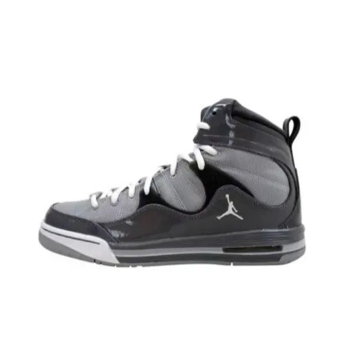 Jordan Flight TR'97 Амортизация Износостойкий Высокий Топ Винтажные Баскетбольные Кроссовки Женские Серый