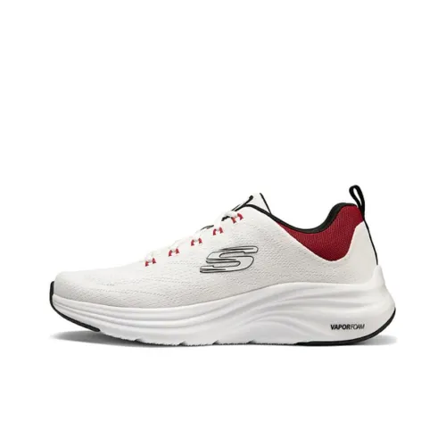 Skechers Vapor Foam Беговые кроссовки Низкий верх Белый/Угольный серый Мужской