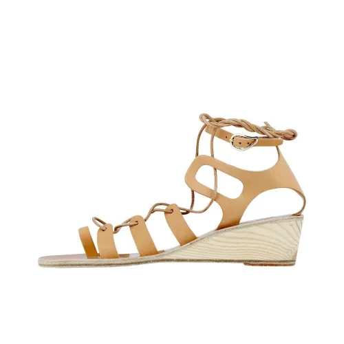 ANCIENT GREEK SANDALS Сандалии в римском стиле, коричневые, женские