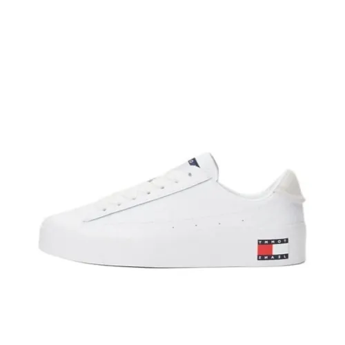 Tommy Hilfiger Скейтборд Кроссовки Низкие Белые Женские
