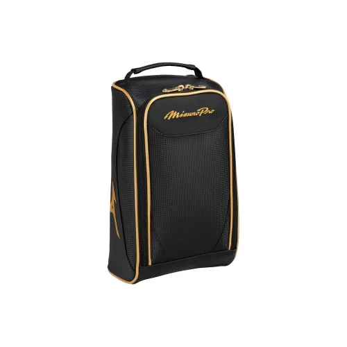 Mizuno Синтетическая кожа Обувь Коробка Сумка Сумка Унисекс Черный