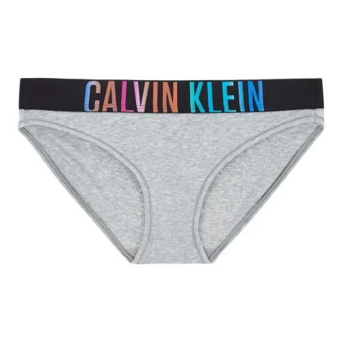 Calvin Klein 1 пачка Серый Heather Цветочный дизайн Женские трусики-бикини