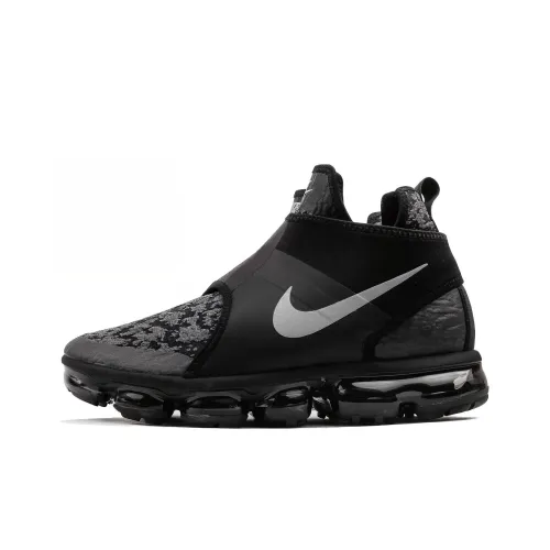 Nike Air Vapormax Chukka Slip Амортизация Износостойкий MID Топ Casual Мужской Черный Серый