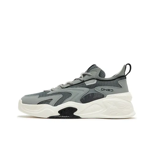 361° Karst Амортизация Износостойкий Низкий Топ Casual Мужской Серый Черный