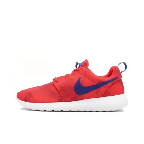 Nike Roshe Run Беговые кроссовки Низкий Топ Красный Мужской