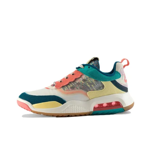 Jordan Maxin 200 Амортизация Низкий Топ Тренировочные Кроссовки Мужские Белые