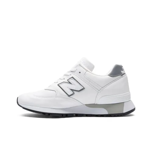 New Balance NB 576 Износостойкий Дышащий Низкий Топ Повседневная Беговая Обувь Женская Белая Серый