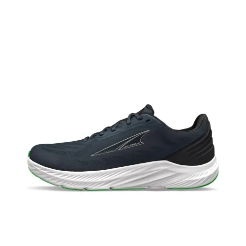 Altra RIVERA 4 Амортизаторы Slip-resistant Abrasion-resistant Низкий топ Беговые кроссовки Мужской Черный белый